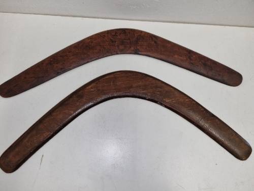 2 x Vintage Boomerangs - Australia