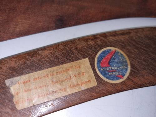 2 x Vintage Boomerangs - Australia