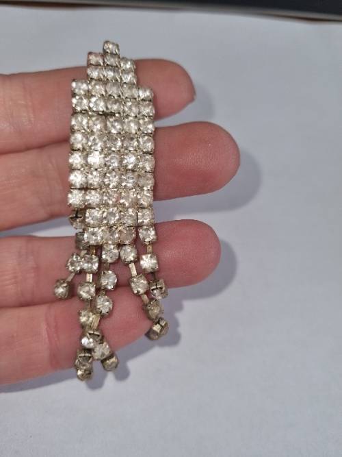 Vintage Diamante Brooch