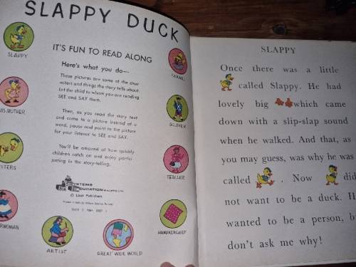 The story of Slappy duck - Read Along with me