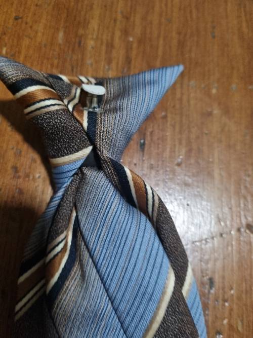 Vintage Curzon Clip On Tie
