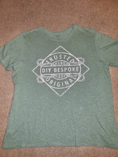 David Jones - Regular Fit T-shirt - Size Large - 100% Cotton