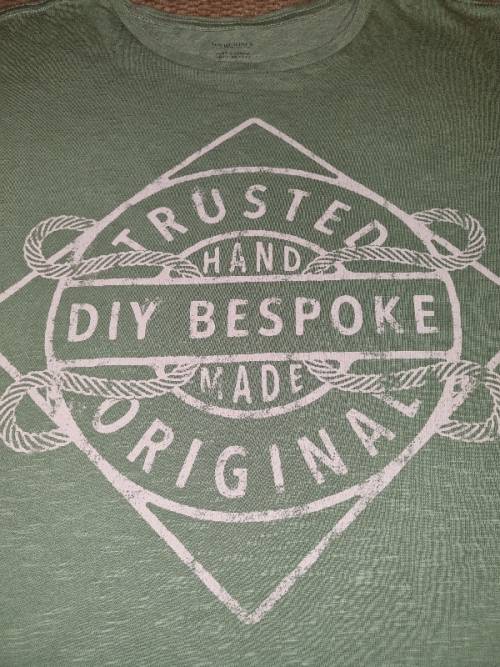 David Jones - Regular Fit T-shirt - Size Large - 100% Cotton