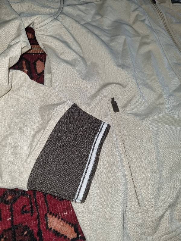 Retro Looking Hemisphere Jeans Jacket - Size XXL