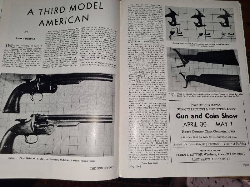 The Gun Report - Magazine - May 1966 - Guns of the Original Grey Riders
