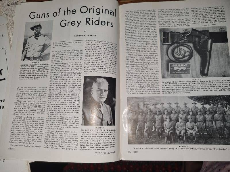 The Gun Report - Magazine - May 1966 - Guns of the Original Grey Riders