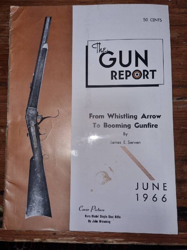 The Gun Report - Magazine - June 1996 - From Whistling Arrow to Booming Gunfire