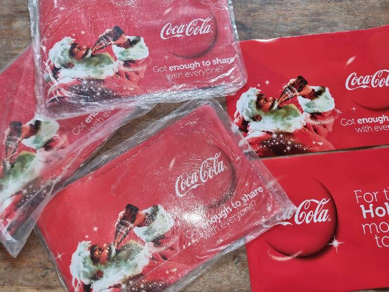 8 x Collectible Coca-cola placemats - New