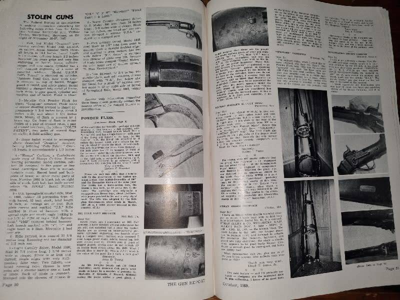 The Gun Report - Magazine - October 1969 - The Remington M53 Pistol