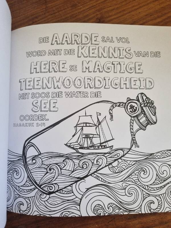 Wees Lig - Inkleurboek vir Volwassenes - Nuut