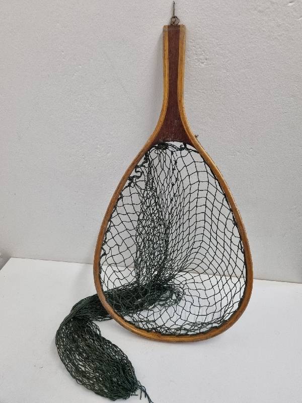 Wooden Fly Fishing Landing Net