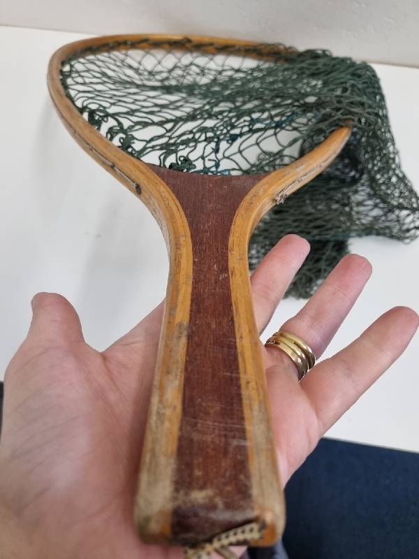 Wooden Fly Fishing Landing Net