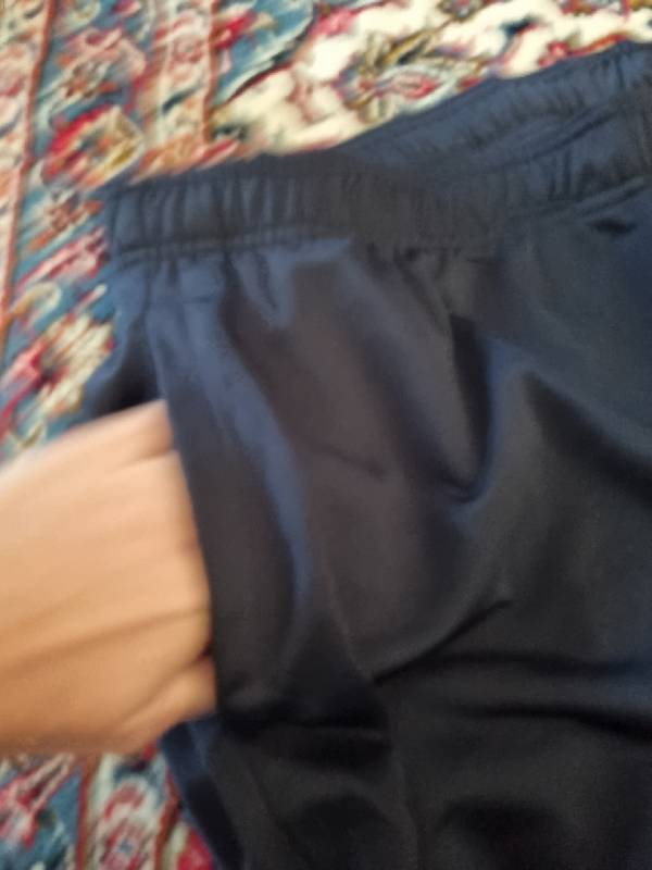 Navy Adidas Pants with pockets - Size XL