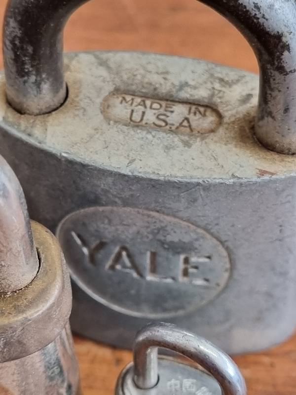 5 x Vintage Locks - No Keys