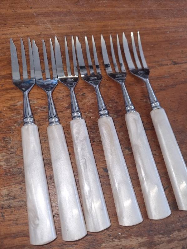 6 x Vintage Cake Forks