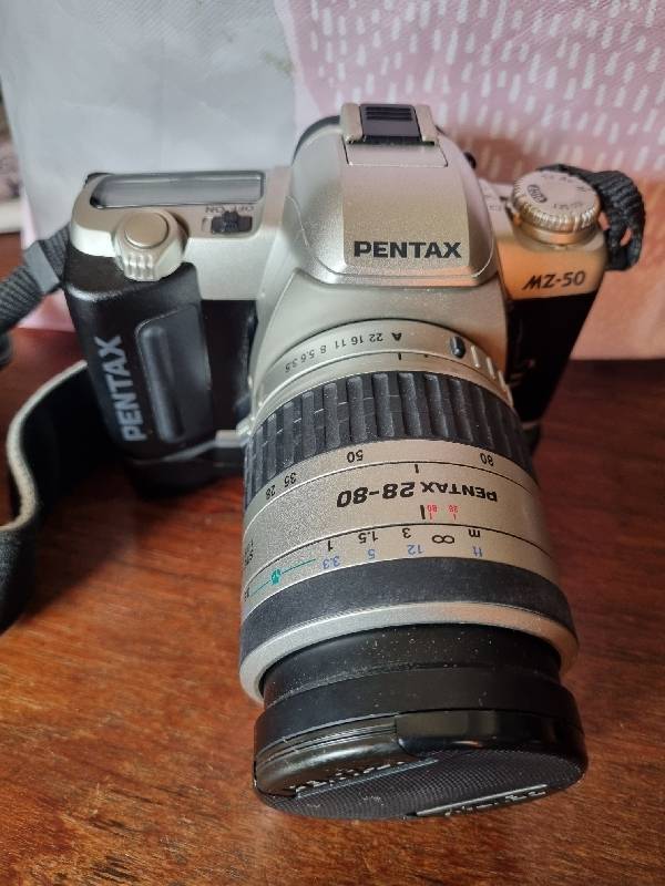 Pentax MZ-50 Camera with Pentax 28-80 Lens