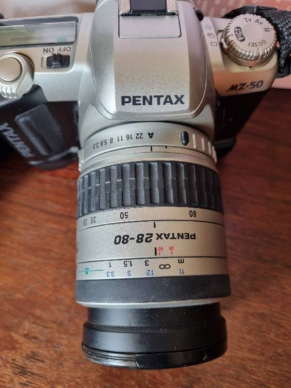 Pentax MZ-50 Camera with Pentax 28-80 Lens