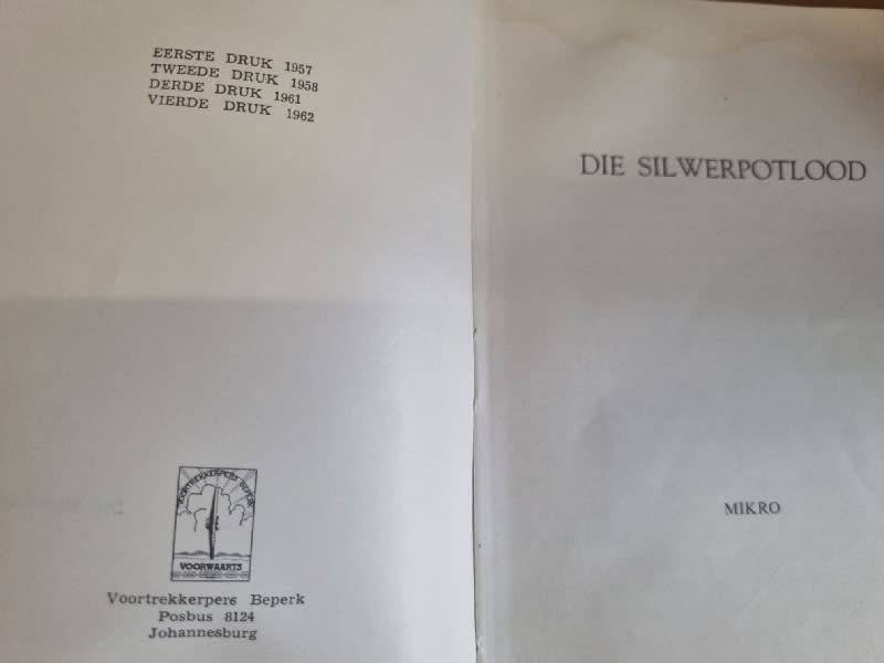 Die Silwerpotlood - Mikro - 1962