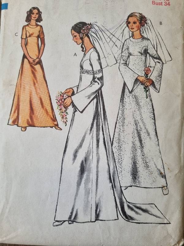 2 x Wedding Dress Patterns - Size 12 and Size 18