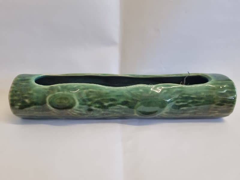 Vintage Log shaped Vermont vase - 27cm
