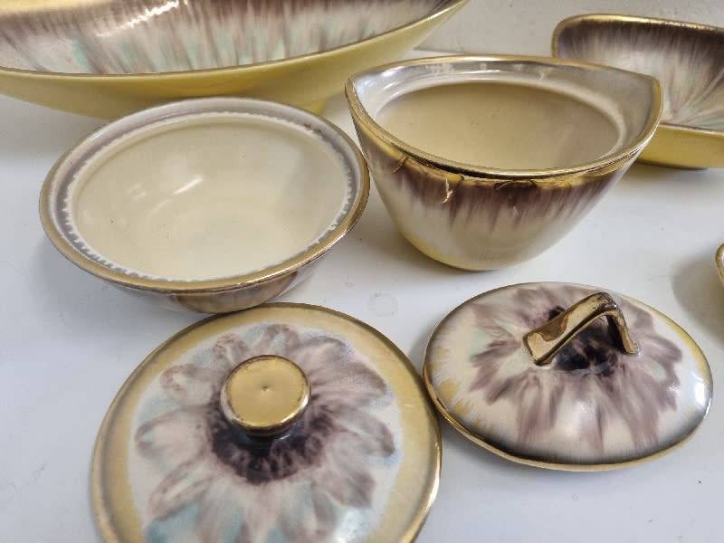 5 Piece Vintage Retro Dumler and Breiden Ceramic set - Just Beautiful!!