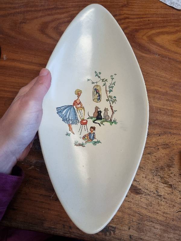 Beautiful Vintage Ceramic Dish - Made in Germany