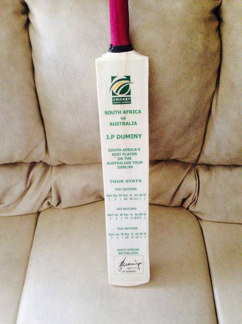 ** JP DUMINY SIGNED ** STATS OF THE AUS TOUR **