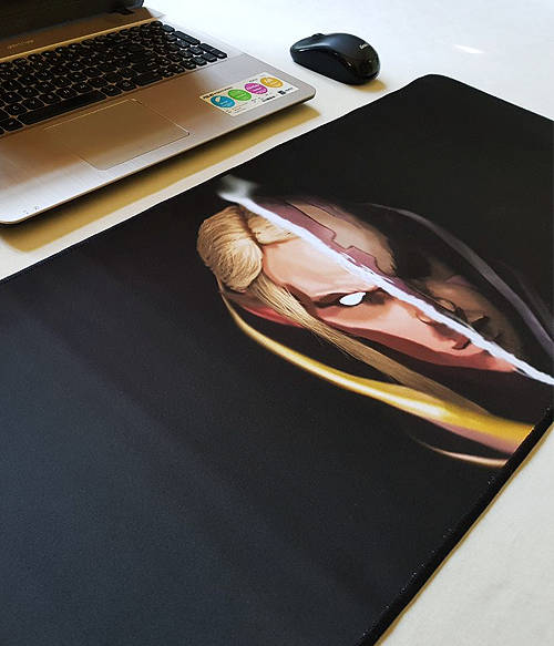 AM vs Invoker Dota 2 Mousepad