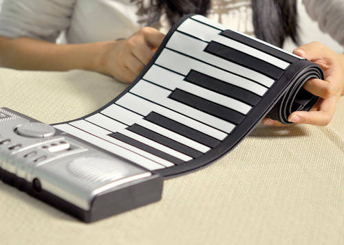 Electromann SA - Flexible Roll Up Synthesizer Keyboard Piano with Soft Keys