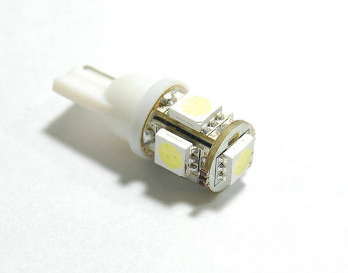 Electromann-Led Wedge Car bulb T10 5pcs 5050SMD Cool White