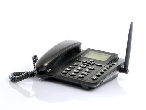 Wireless GSM Desk Phone - Quadband, SMS function