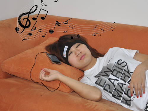 Sleeping Mask with Headphones - 3.5mm Audio Jack - H90