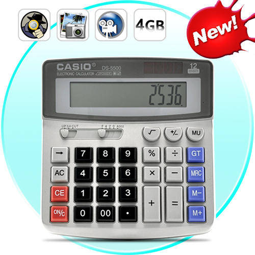 Calculator Spy Camera - Hidden Spy Gadget - DC29