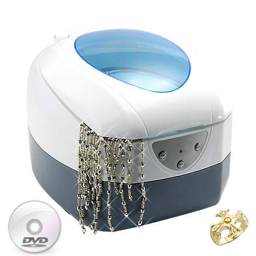 Deluxe Ultrasonic Cleaner (Jewelry, Collectible, Discs, More...) - G114