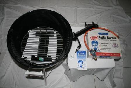 GAS CONVERSION FOR KETTLE BRAAI (WEBER)