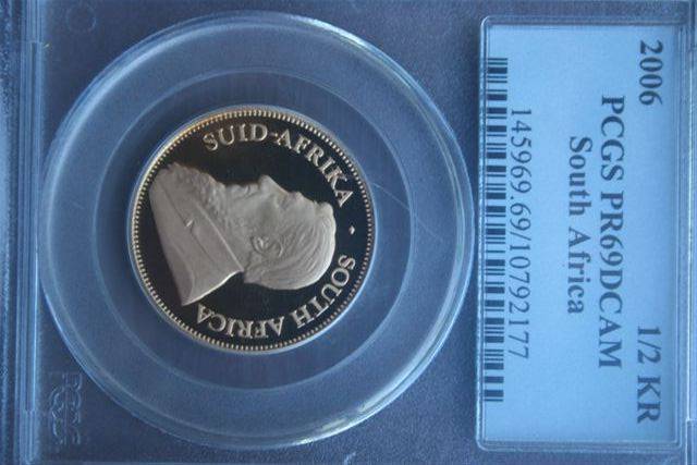 2006 S.AFRICA 1/2 oz KR PR69 DCAMEO