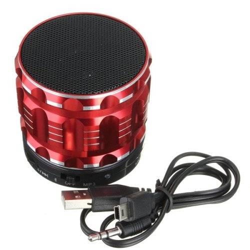 Music Mini Speaker S28 Metal Portable Wireless Bluetooth Stereo Bass