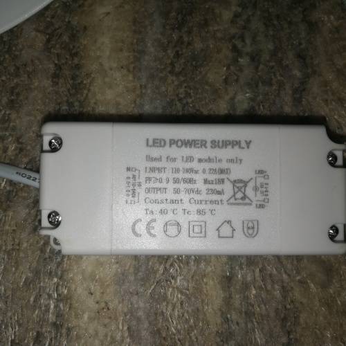 18W Round LED panel light