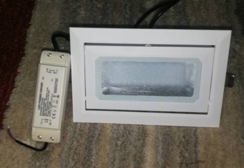 30W Ceiling recessed adjustable shoplight/stagelight