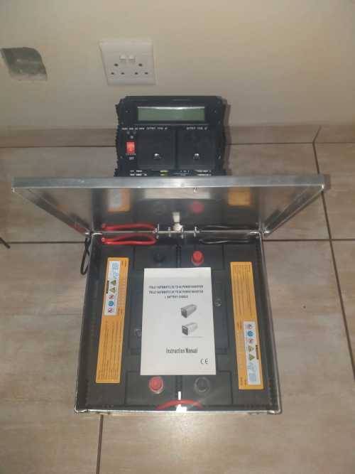 3000W Loadshedding UPS INVERTER kit - batteries INCLUDED