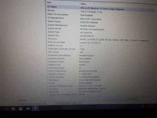 HP Envy m6 15.6` Intel Core i5-3210M 2.5GHz / 4GB / 750GB