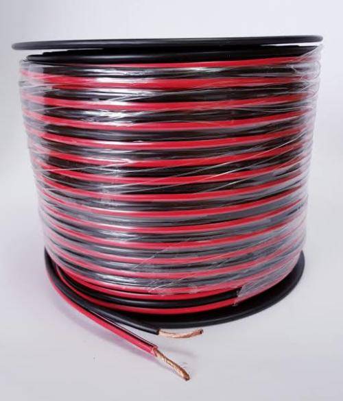 100 Metres 1.5mm black and red speaker wire