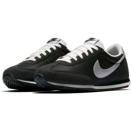 Nike Oceania Textile Black-Metallic Silver-White- Size 6