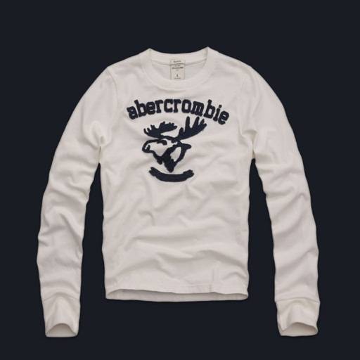- A&F ABERCROMBIE FITCH - MEN'S LONG SLEEVE T  - SIZE  X LARGE -