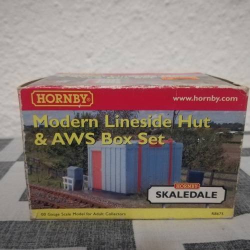 Hornby Skaledale Modern Lineside Hut & AWS Box Set OO