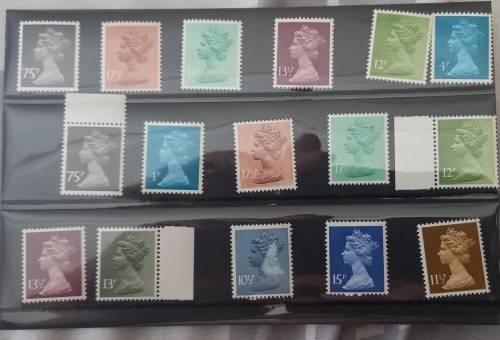 Great Britain Mint Stamps x 16