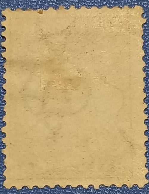 Australia One Penny Inverted Watermark Kangaroo Stamp