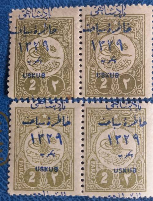 Turkey Sultans Visit to Uskub Stamp 1911 2Pa