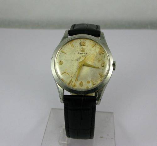 Original Old Vintage Omega Watch. Swiss made. 50-s.