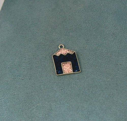 Collectable Unusual Vintage ALPACA Pendant, Mexico, Hand Made.